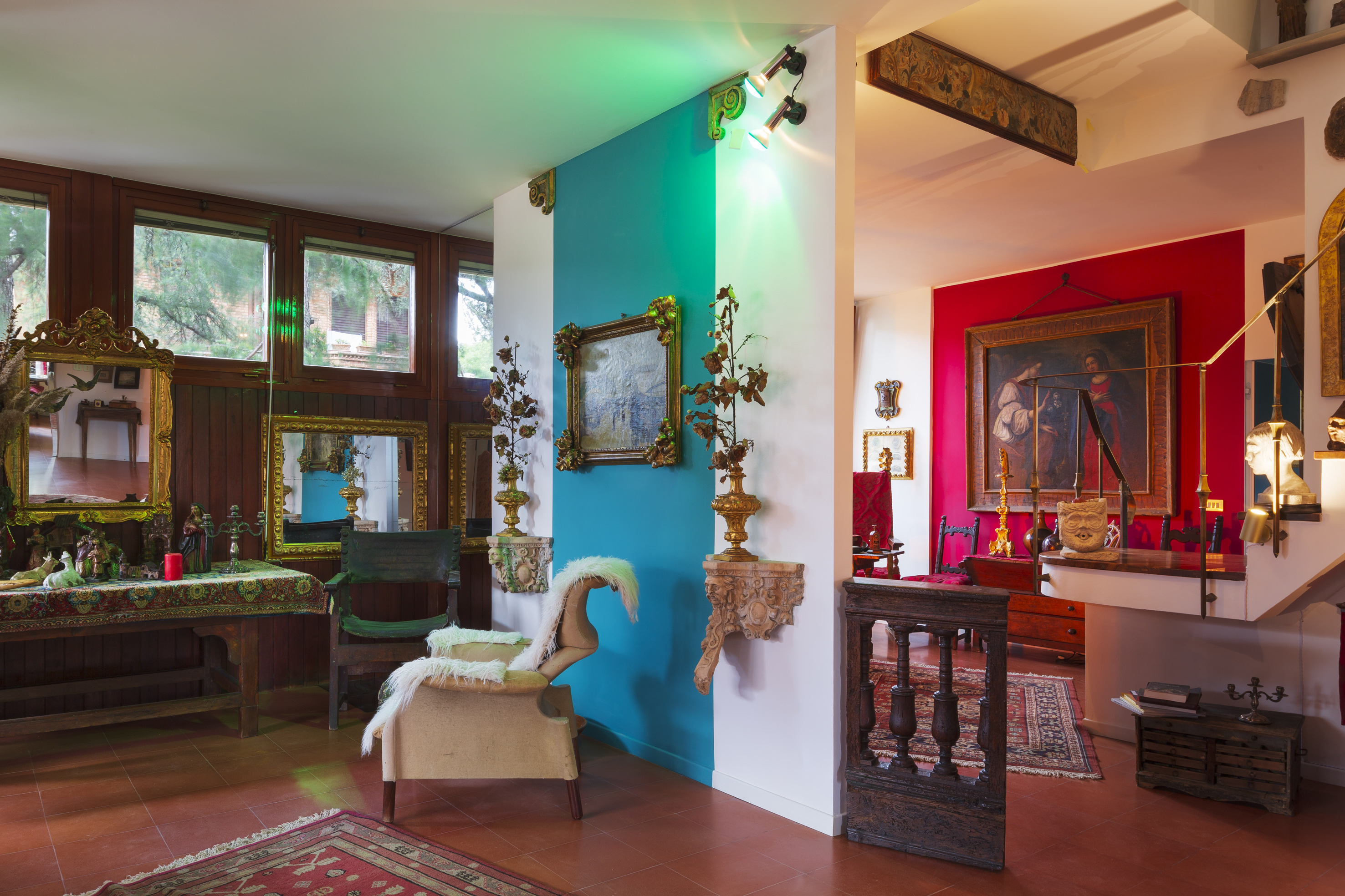 Sala interna della Casa Museo Renzo Savini